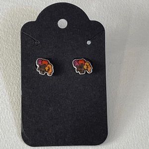 Handmade Hocus Pocus Stud Earrings
